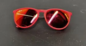 1555-41823-46 Ray-ban Rj9060s Eyeglasses Sunglasses Frames Only 50-15-130 Pink Mirrored - Used