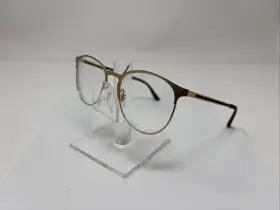 A3528 Ray-ban 3133 Rb 6375 53/18 145 Gold Oval Eyeglasses