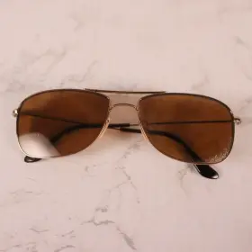3477 Ray-ban Rb 001 Aviator Metal Gold Sunglasses 56-16-135mm Frame Only
