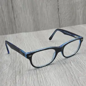46-16-125 Ray-ban 3667 Eyeglasses Frames Only Rb 1555 Blue Crystal Black Kids