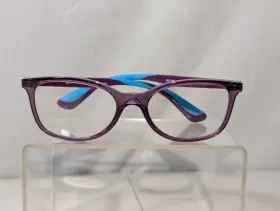 1586 Ray-ban 3776 Rb 47 16 130 Eyeglass Frames Must Replace Lenses Purple/blue