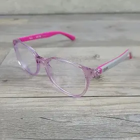 1631 Ray-ban 3976 Junior Rb Eyeglasses Frames Only 47-16 130mm Transparent Pink