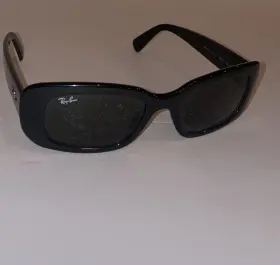 4122 Ray-ban Rb 601/71 Rectangle Black Gray Sunglasses Frame Only
