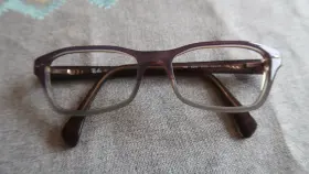 52-16-135 Ray-ban 5107 Rb 5256 Purple Blue Authentic Frames Eyeglasses