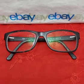 5268 Ray-ban 5211 Rb Tortoise Black 55 18 145 Square Eyeglasses Inch Frames Only