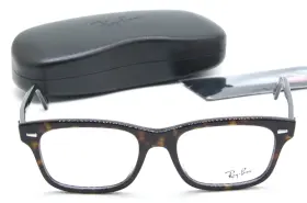 5383 Ray-ban New Mr Burbank Rb 2012 Dark Havana Authentic Eyeglasses Frame 52-19
