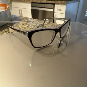 5776 Ray-ban Rb Eyeglasses Cat Tortoise Front Eye Blue Crystal Frame