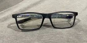 53-18-145 Ray-ban 5844 Rb 8905 Blue Black Framed Eyeglasses Matte Carbon Fiber