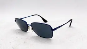 6336m-2510 Ray-ban Rb6337m 2510 Blue Metal Rectangular Eyeglasses Frames 55-16-140mm