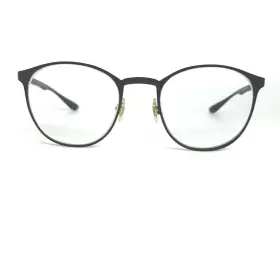 21065 Ray-ban 6355 Rb 2503 Black Metal Round Eyeglasses 50 20 145 Men