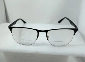 56-19-145 Ray-ban 6392-2861 T Eyeglasses Half Frames Only Rb 6362 2861 Black Metal
