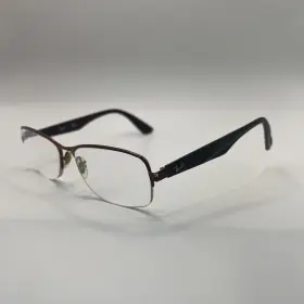 55-18-145 Ray-ban 653233981242 Rb 6309 2818 Matte Burgundy Half Rim Eyeglasses Mm Frames Only
