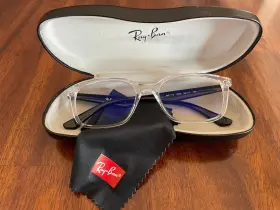 7176f Ray-ban Eyeglasses Optical Rb 5943 Transparent Clear 52-17-140mm Frame