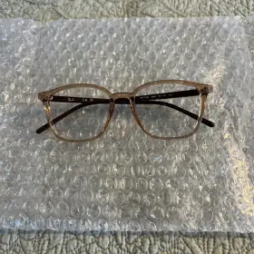 5940 Ray-ban 7185 Rb Transparent Brown Authentic Eyeglasses 52-18