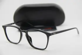 7185f Ray-ban Rb 2000 Black Authentic Frames Eyeglasses 54-18