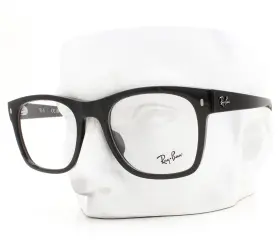 7228f Ray-ban Eyeglasses Rb 2000 Glasses Gloss Black 55mm With Case Alternative Fit