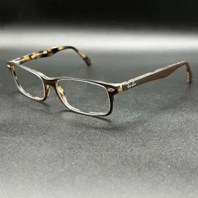7537-090524-22.95 Ray-ban Rb 5162 2363 Eyeglasses Frame Brown And Tort Flex 54-16-140 Used
