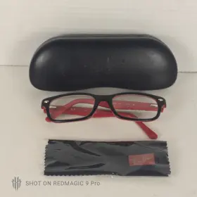 8-16-130 Ray-ban Youth Eyeglass Frames Only Rb 1535 With Case / Cloth