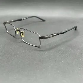 8133-110424-23.95 Ray-ban Rb 8667 1000 Eyeglasses Frame Gunmetal Black Titanium 52-17-140 Used