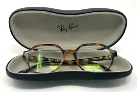 8173 Ray-ban 8251 Rb 5395 Thalia Eyeglasses Frame Only Brown Gray Havana 51mm With Case
