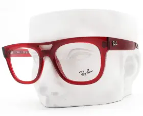 7226 Ray-ban 8265 Phil Eyeglasses Glasses Rb Polished Crystal Red 54mm No Case