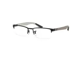 8412-2503 Ray-ban New Rx-able Tech Series Eyeglasses Rb 8412 2503 Matte Black-carbon Fiber