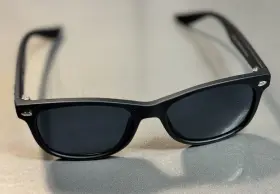 9052s Ray-ban Rj 100s/55 3n Junior Black Eyeglasses Sunglasses 47-15-125mm