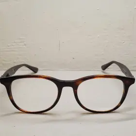 9606-061425-18.95 Ray-ban Rb 5356 5607 Eyeglasses Frame Only Tortoise Great 52-19-145 Used