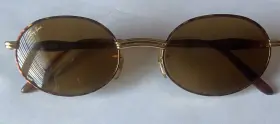W2543 Ray-ban B&l W2851 Vintage Sunglasses Nyas Gold/tortoise Oval Metal Usa 51mm