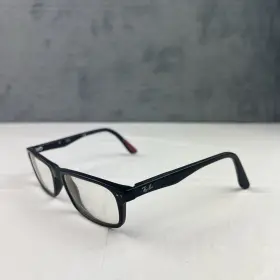 Ram5232ab Ray-ban Rc008 Rectangle Matte Black Eyeglasses Flex Hinge 52-18-140mm