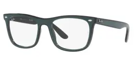Rb-7209 Ray-ban 8214 Green On Black Eyeglasses 53/20/145
