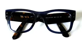 Rb084082965121145 Ray-ban Rb0840v 8296 Black Wayfarer New Authentic Frames Eyeglasses 51-21-145 A