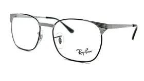 49-17-135 Ray-ban Rb1051 New 4052 Gunmetal/black Authentic Eyeglasses
