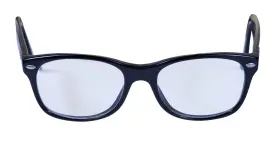 Rb1528-3542 Ray-ban Unisex Eyeglasses Black 48/16-130 Frames Only