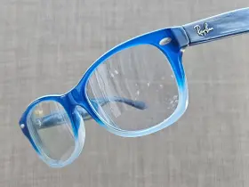 Rb1528 Ray-ban Kids Eyeglasses/glasses Frame Blue Tone 3581 48 16 130