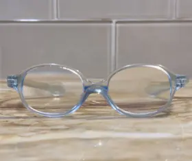 41-14-130 Ray-ban Rb1587 Kids Eyeglasses Rb 1587-3767 Blue Frames Only