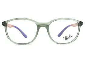 47-16-130 Ray-ban Rb1619 Kids Eyeglasses Frames 3922 Green Orange Brown Square