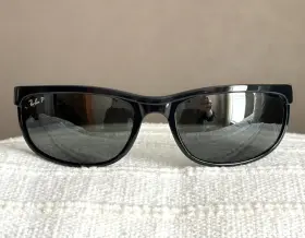 Rb2027-601 Ray-ban Rb2027-601/w1 Predator 2 W1 Mens Black Full Rim Rectangle Sunglasses Frame