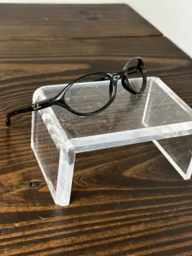 Rb2045-w3286 Ray-ban Cutters Womens Matte Black Full Rim Wrap Eyeglasses Frame