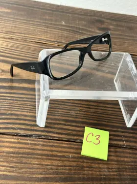 Rb2116-psj-901 Ray-ban Mens Polished Black Full Rim Rectangular Eyeglasses Frame Rb2116-psj-901 Ray-ban Mens Polished Black Full Rim Rectangular Eyeglasses Frame