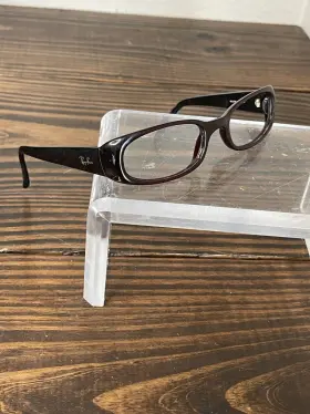 Rb2129-937 Ray-ban Sidestreet Womens Burgundy Marble Full Rim Eyeglasses Frame