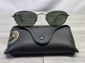 Rb3019 Ray-ban W2932 Metal Frame Matte Tortoise Sunglasses Made In Italy
