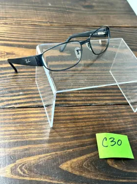 Rb3141-006 Ray-ban Mens Matte Black Metal Full Rim Oval Eyeglasses Frame 60-18