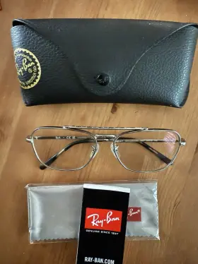 Rb3636-v Ray-ban Rx Caravan 2501 Silver Tort Authentic Frames Eyeglasses 55-15