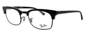 Rb3916-v Ray-ban New 8049 50mm Black Clubmaster Square Eyeglasses Frames Unisex
