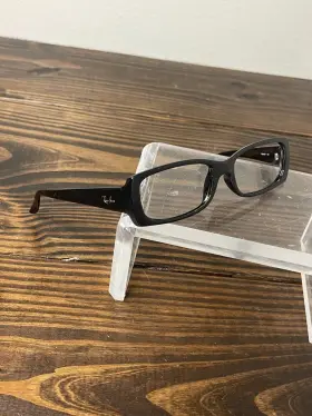 Rb4067-601 Ray-ban Unisex Polished Black Rectangle Full Rim Eyeglasses Frame