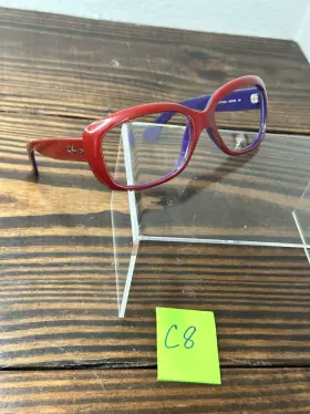 Rb4101-6033 Ray-ban Rb4101-6033/85 Jackie Ohh Womens Orange Purple Full Rim Eyeglasses Frame