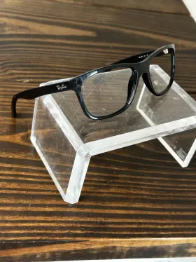 Rb4181-601 Ray-ban Unisex Polished Black Full Rim Square Eyeglasses Frame