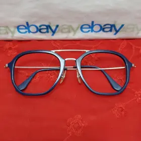 Ray-ban Rb4273 6334/3a Ray-ban Rb 4273 Blue/silver 52 21 145 Aviator Eyeglasses Inch Frames Only