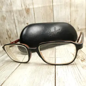 50-18-140 Ray-ban Rb5007 Black/brown Eyeglasses Frames With Case - 2007 Italy